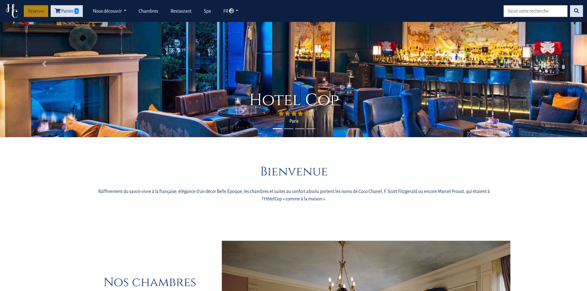 HotelCop capture écran